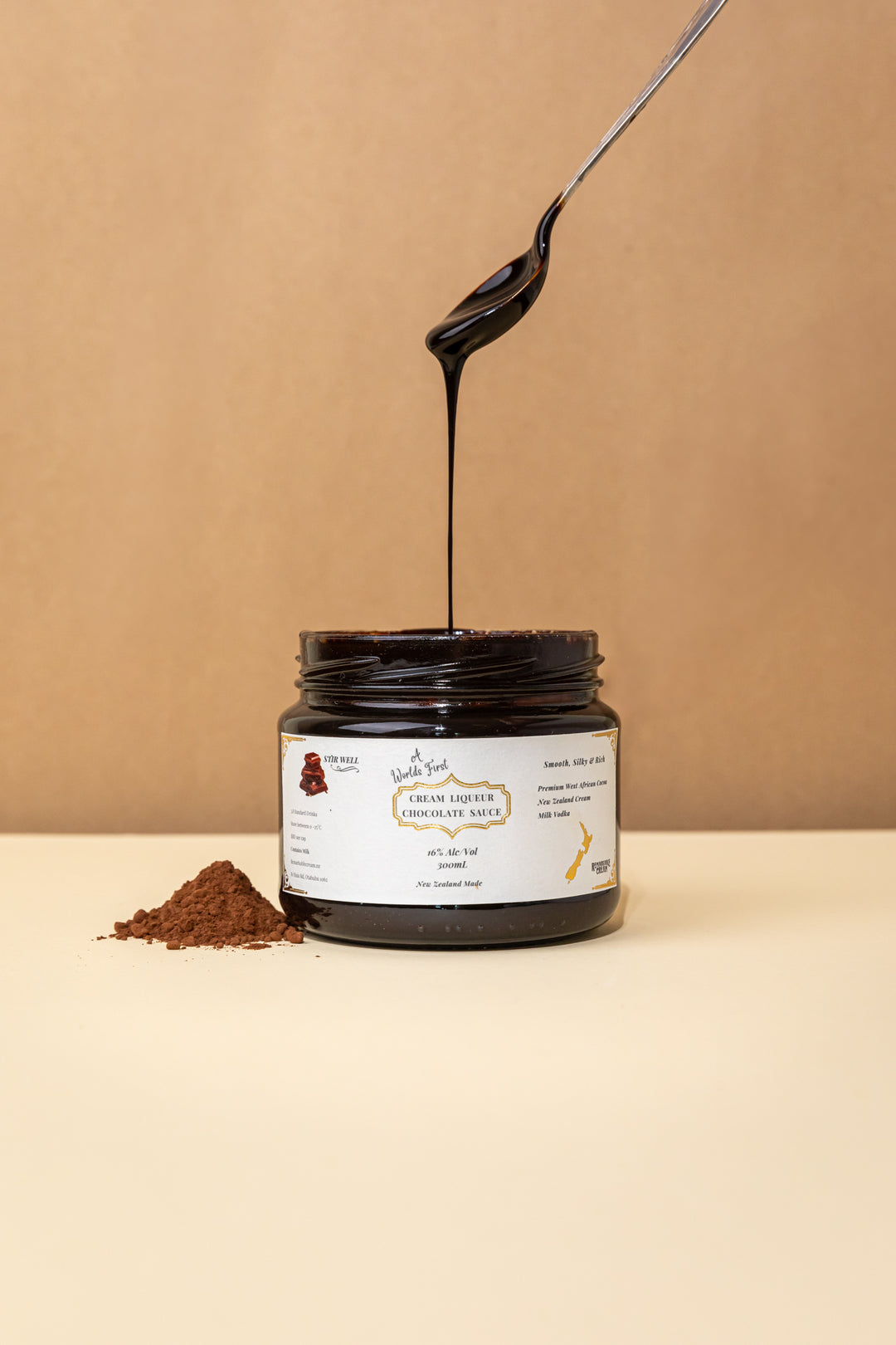 Cream Liqueur Boozy Chocolate Sauce (14% Alcohol / 300ml)