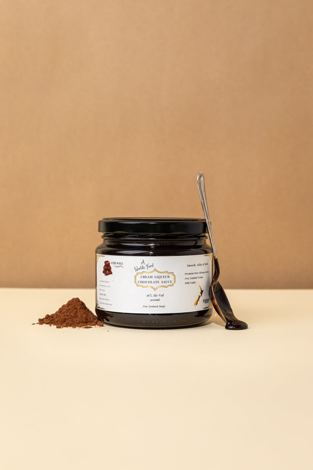 Cream Liqueur Boozy Chocolate Sauce (14% Alcohol / 300ml)