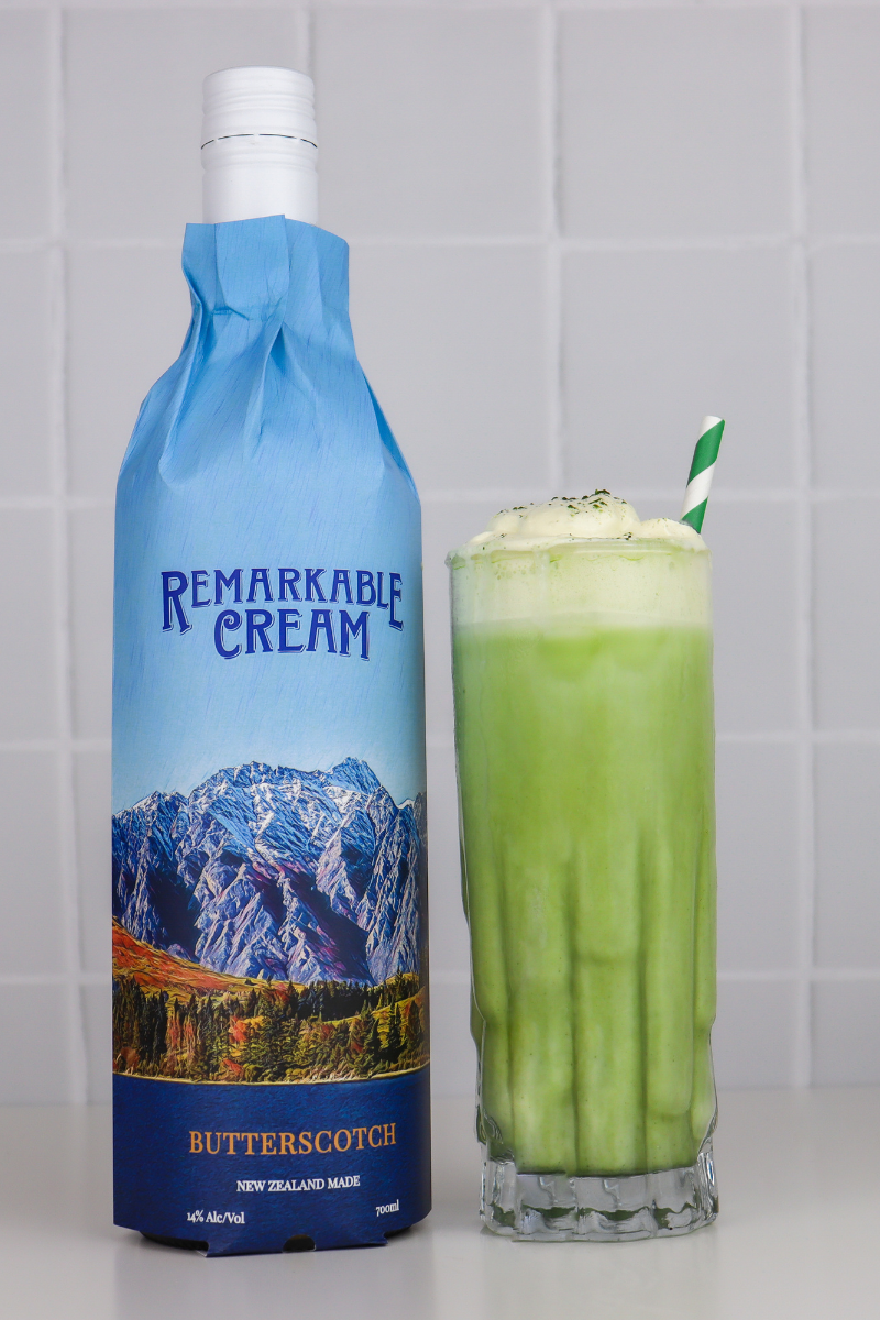 Iced Matcha Green Tea Hardshake Recipe | Remarkable Cream