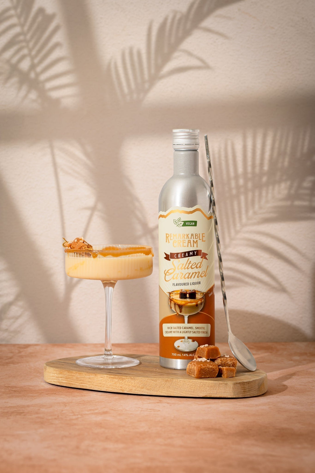 Introducing Our Newest Addition: Non-Dairy Salted Caramel Liquor