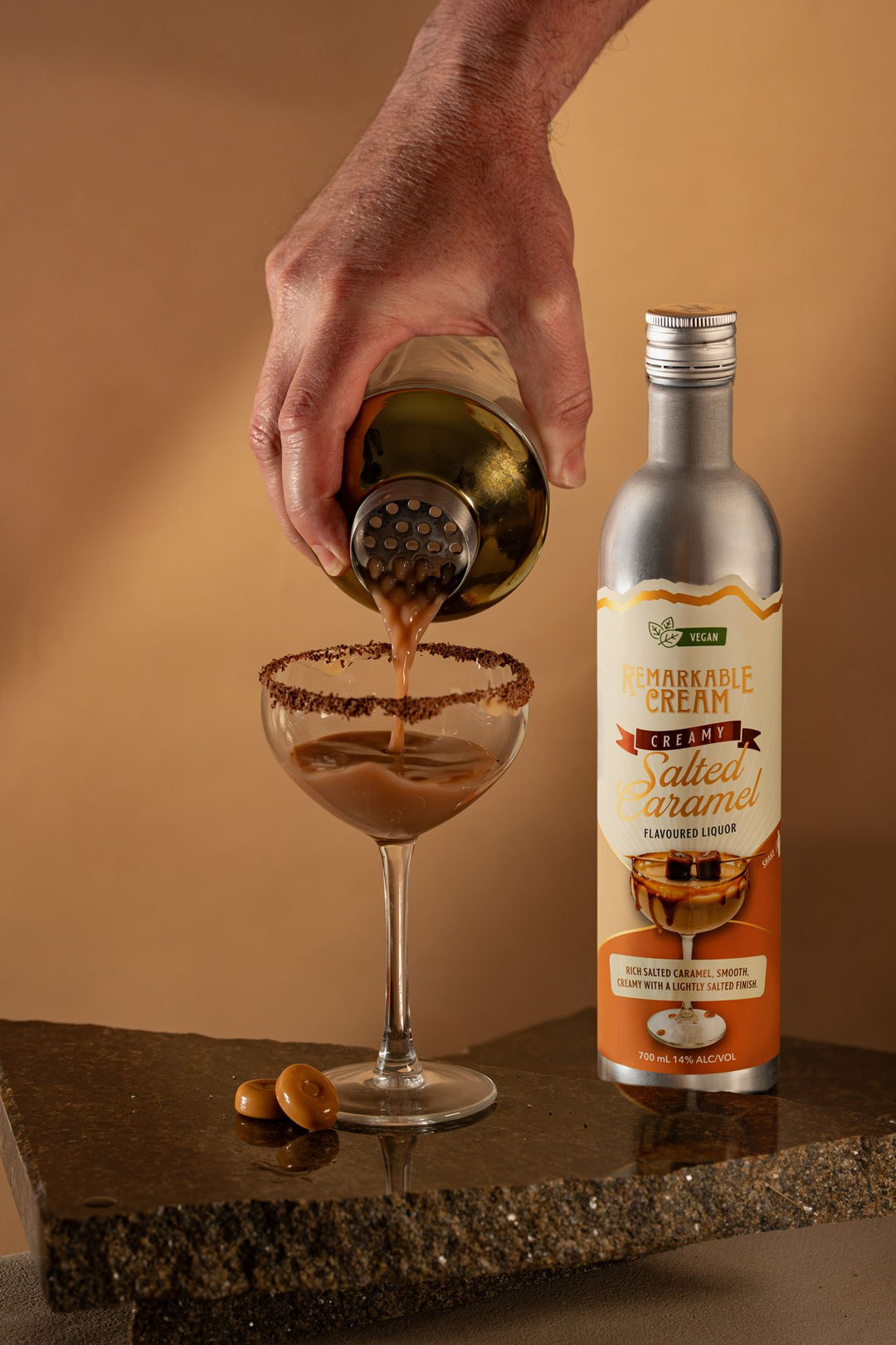Remarkable Cream Non-Dairy Salted Caramel Creamy Liquor