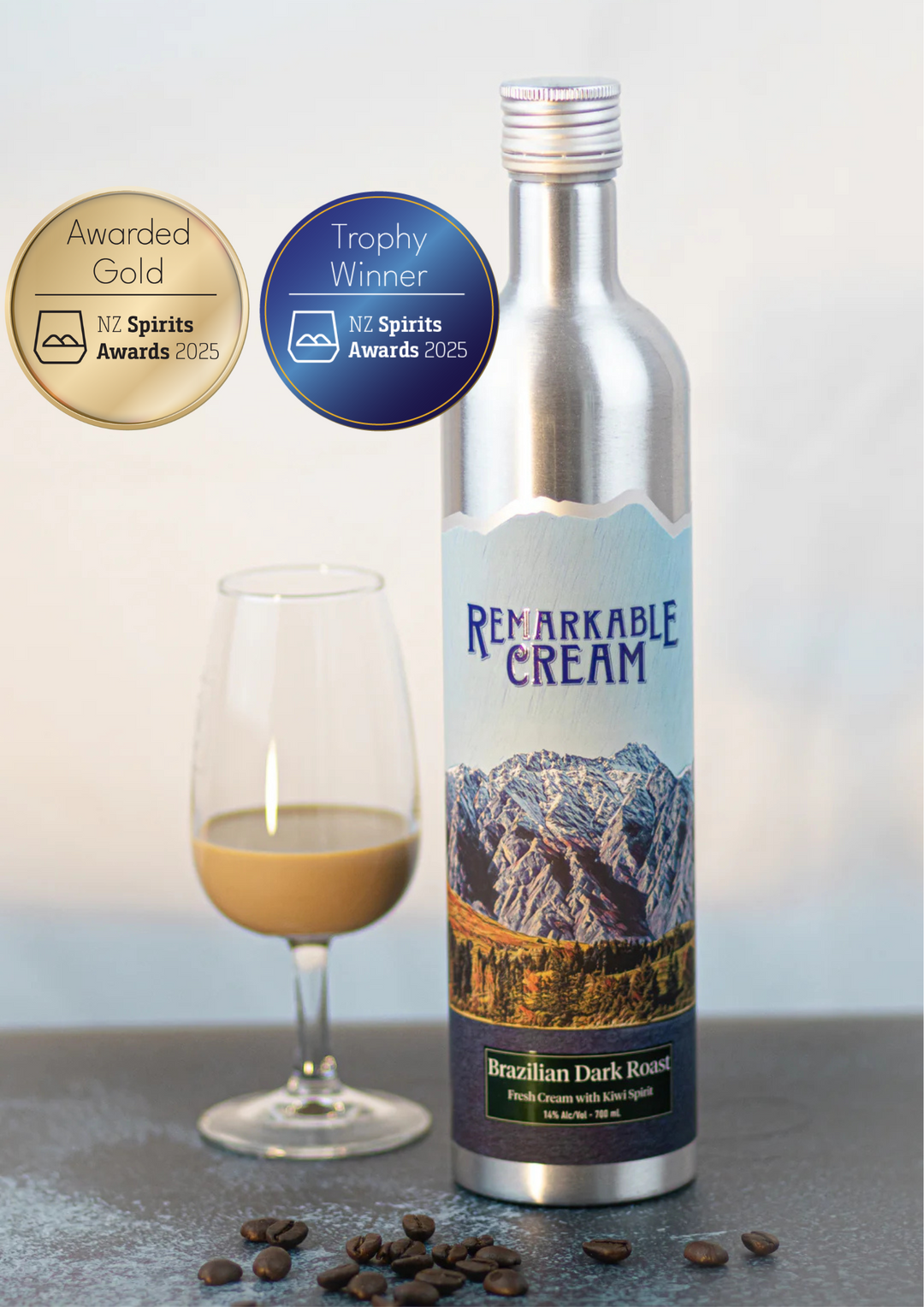 Remarkable Cream Brazilian Dark Roast Coffee