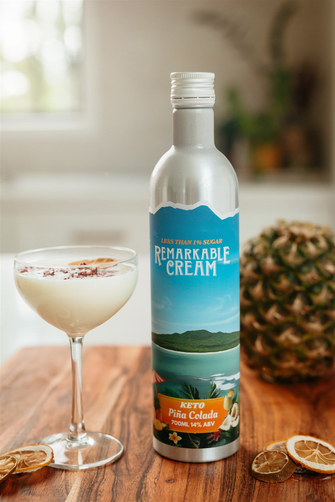 Keto Pina Colada - Low Lactose &amp; Less than 1% Sugar