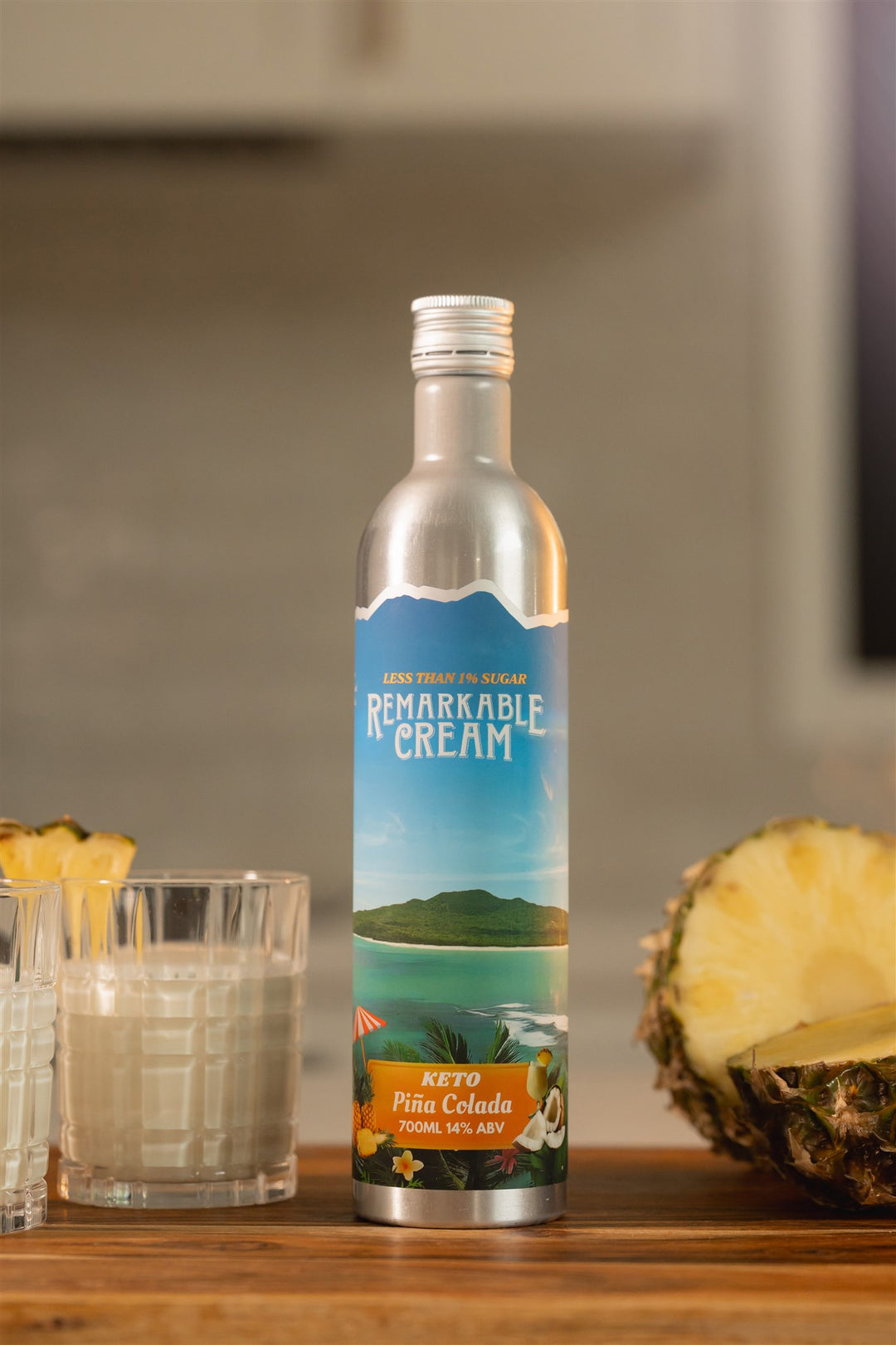 Keto Pina Colada - Low Lactose &amp; Less than 1% Sugar