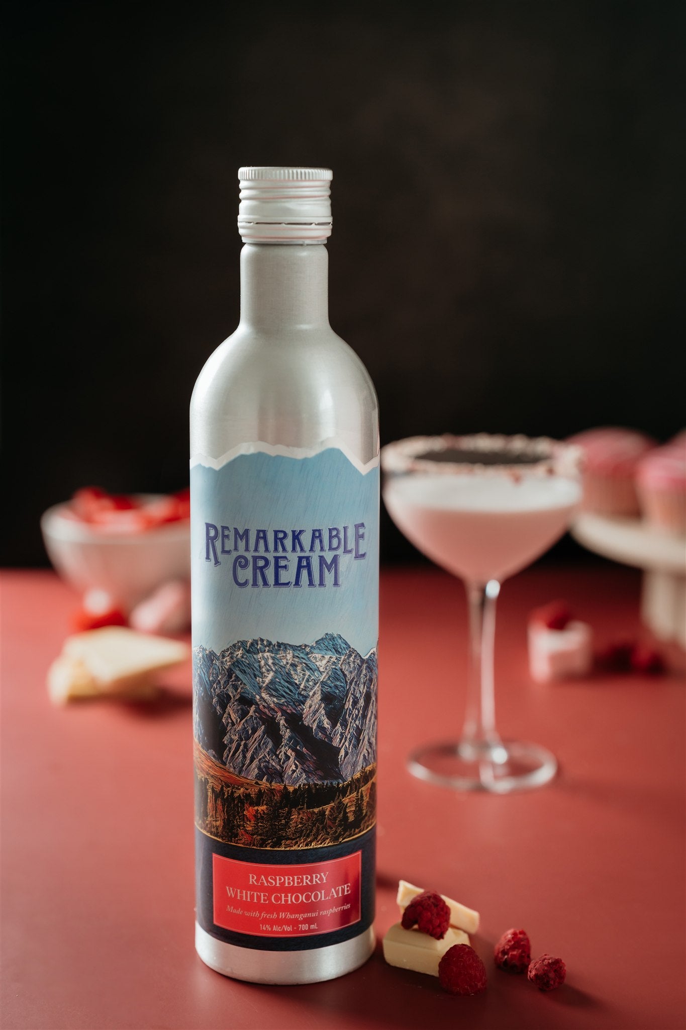 Remarkable Cream White Chocolate Raspberry Liqueur | Remarkable Cream