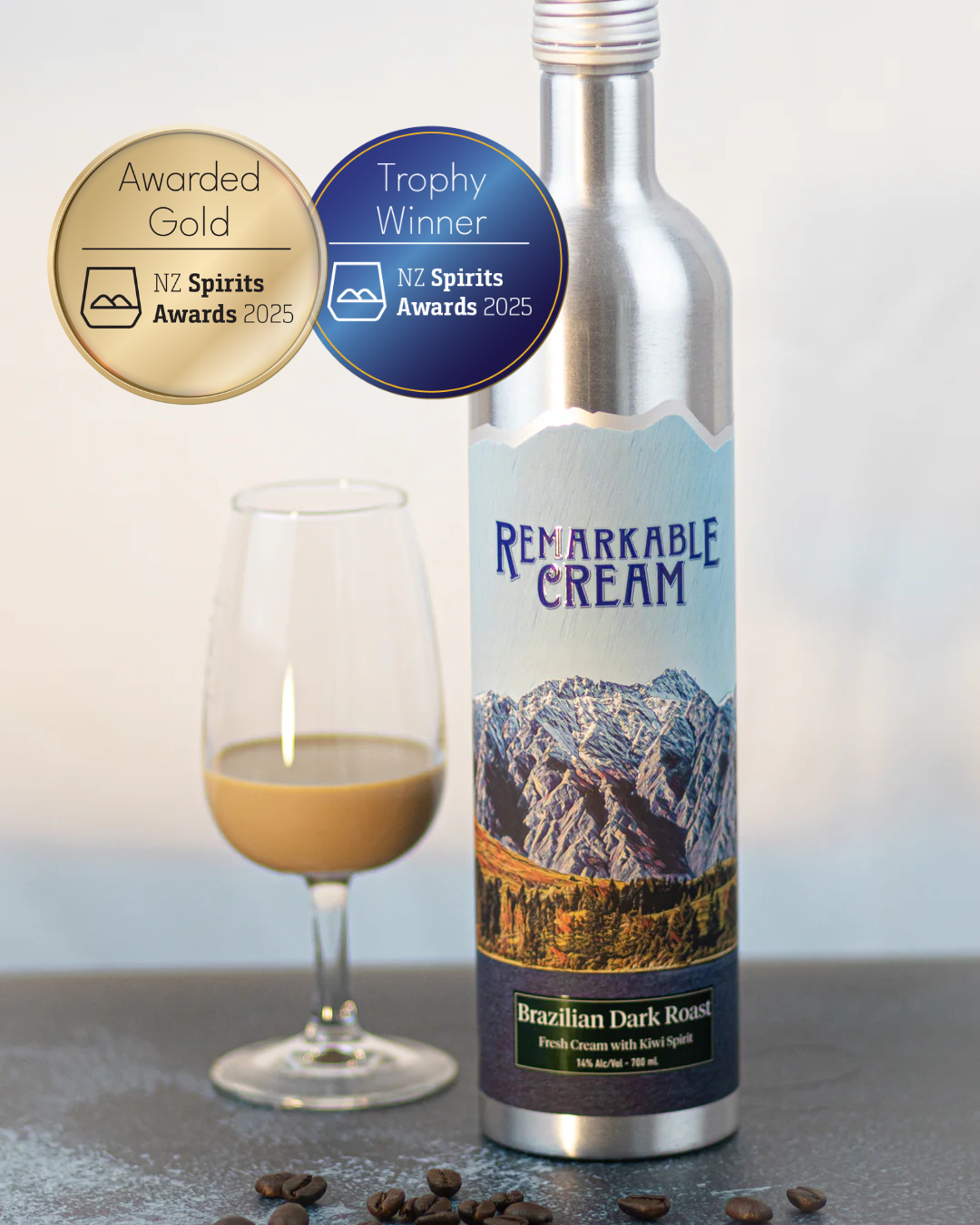 Remarkable Cream Brazilian Dark Roast Coffee