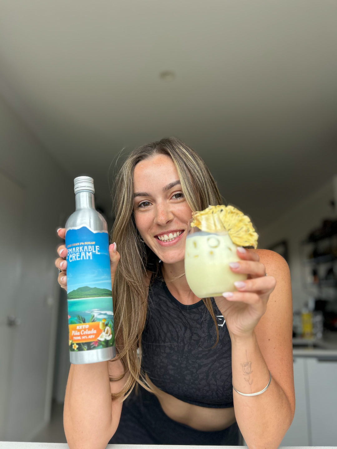 Keto Pina Colada - Low Lactose & Less than 1% Sugar