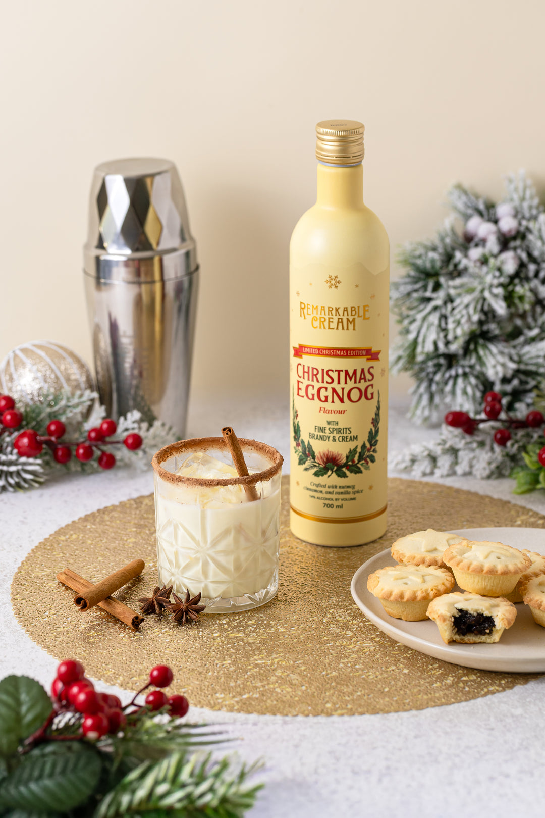 Christmas Eggnog (dented bottles/ crinkled labels) 700ml
