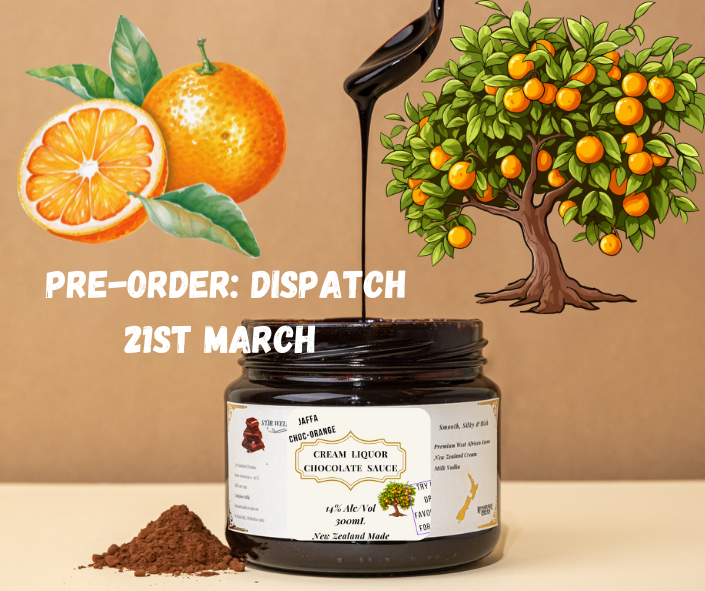 Boozy Chocolate Orange Jaffa Sauce (14% Alcohol / 300ml)