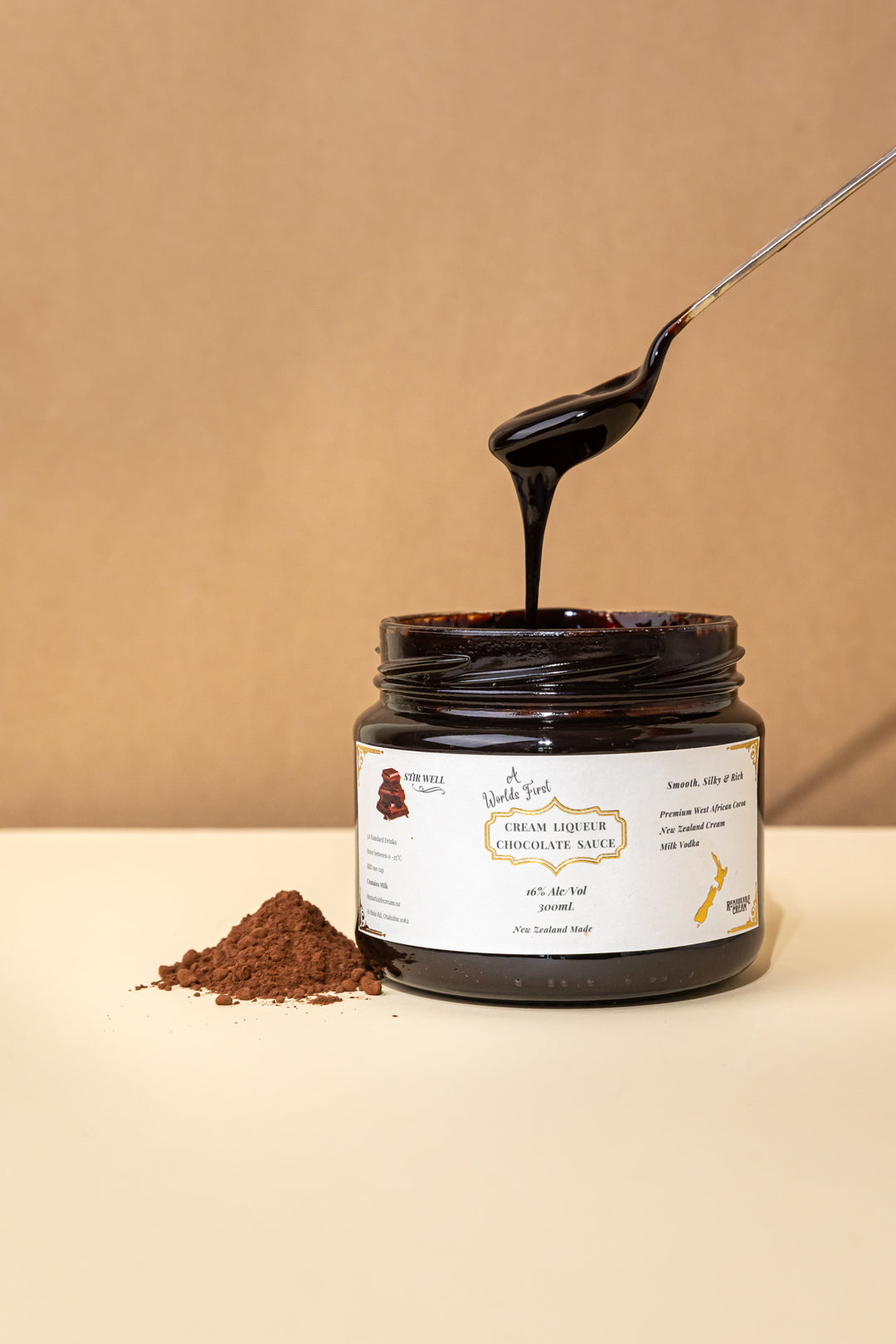 Cream Liqueur Boozy Chocolate Sauce (16% Alcohol / 300ml)